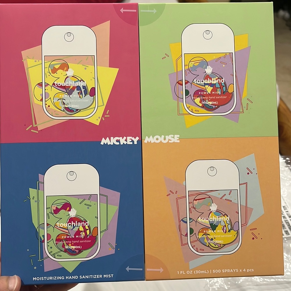 NEW MICKEY MOUSE touchland sanitizer sprays